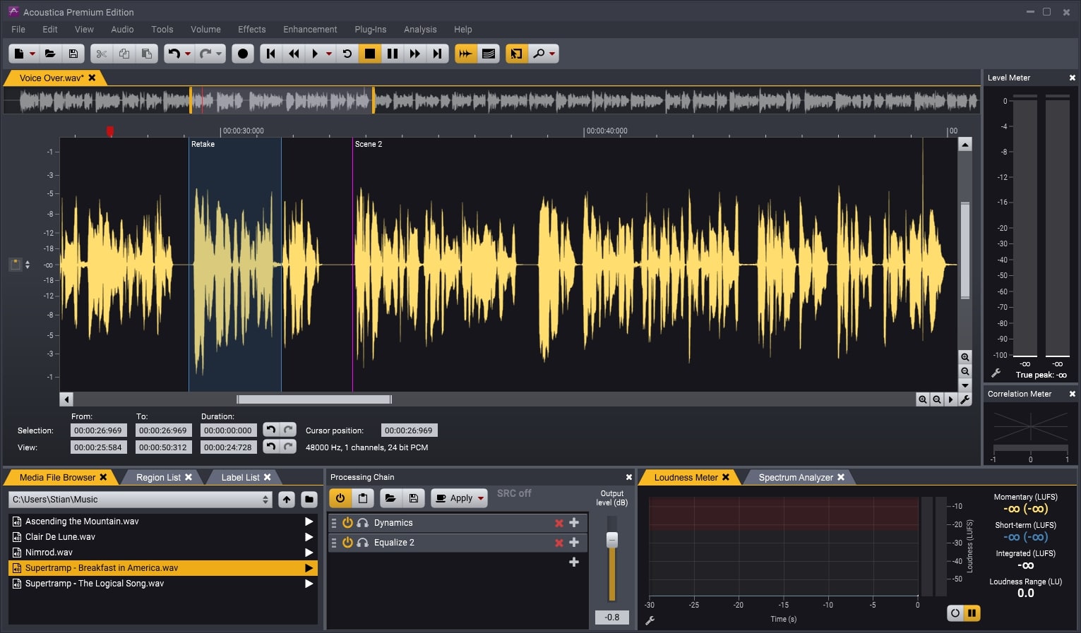 Acon Digital Acoustica 7 screenshot 1